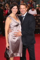 Wotan Wilke Möhring mit Ehefrau Anna