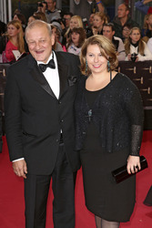 Leonard Lansink mit Ehefrau Maren