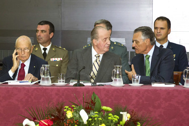 Giorgio Napolitano, Juan Carlos I., Anibal Cavaco Silva