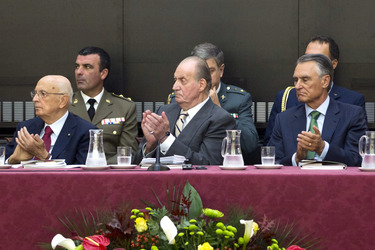 Giorgio Napolitano, Juan Carlos I., Anibal Cavaco Silva