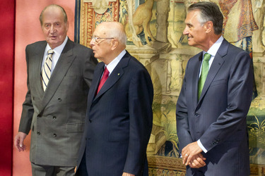 Juan Carlos I., Giorgio Napolitano, Anibal Cavaco Silva