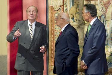 Juan Carlos I., Giorgio Napolitano, Anibal Cavaco Silva