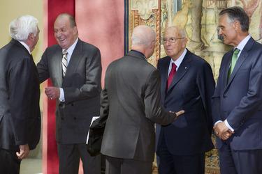 Juan Carlos I., Giorgio Napolitano, Anibal Cavaco Silva