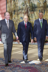 Juan Carlos I., Giorgio Napolitano, Anibal Cavaco Silva