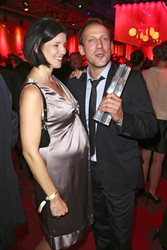 Wotan Wilke Möhring mit Gattin Anna Theis