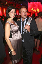 Wotan Wilke Möhring mit Gattin Anna Theis