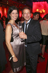 Wotan Wilke Möhring mit Gattin Anna Theis