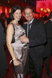 Wotan Wilke Möhring mit Gattin Anna Theis