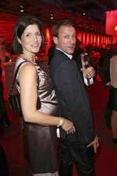 Wotan Wilke Möhring mit Gattin Anna Theis