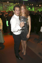 David Rott mit Frau Elena