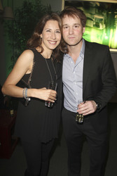 Patrick Harzig mit Begleitung