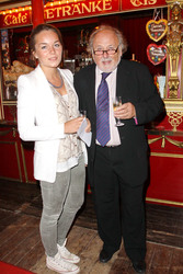 Hans Scheibner mit Tochter Raffaela