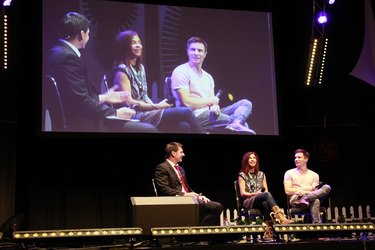Mark Ferguson, Natalia Tena, Joe Dempsie
