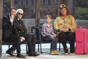 Markus Lanz, Karl Lagerfeld, Wettkandidat Julian, Ilka Bessin / Cindy aus Marzahn