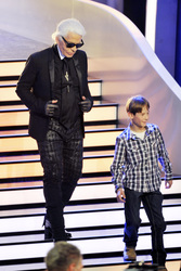 Karl Lagerfeld, Wettkandidat Julian