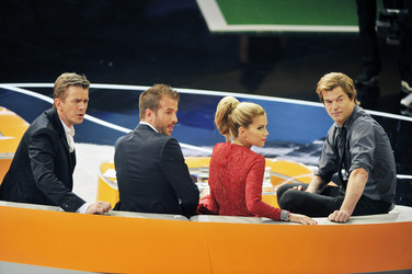 Markus Lanz, Rafael van der Vaart, Sylvie van der Vaart, Campino