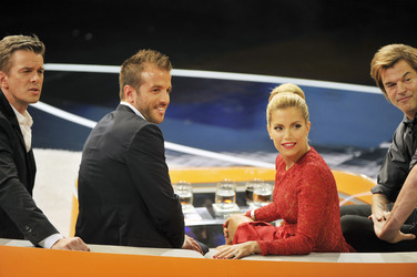 Markus Lanz, Rafael van der Vaart, Sylvie van der Vaart, Campino