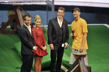 Rafael van der Vaart, Sylvie van der Vaart, Markus Lanz, Wettkandidat Cijan Calis