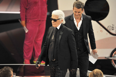 Karl Lagerfeld, Markus Lanz