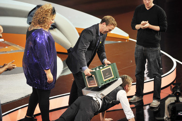 Ilka Bessin / Cindy aus Marzahn, Wotan Wilke Möhring, Markus Lanz