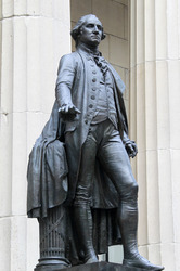 George Washington Denkmal vor der Federal Hall