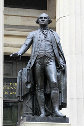 George Washington Denkmal vor der Federal Hall