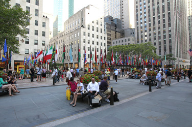 Plaza vor dem GE Building