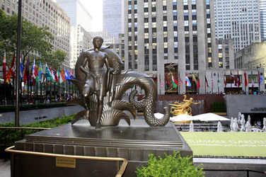 Plaza vor dem GE Building