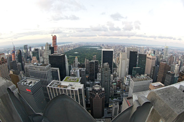 Blick auf Manhattan
