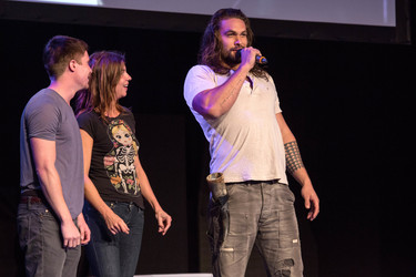 Joe Dempsie, Natalia Tena, Jason Momoa