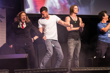 Lori Dungey, Craig Parker, Craig Horner, Finn Jones, Miltos Yerolemou