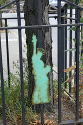 Freiheitsstatue Modell an Zaum