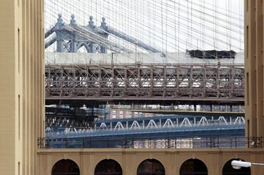 Brooklyn Bridge und Manhatten Bridge