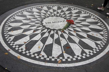 Imagine Mosaik im Strawberry Field