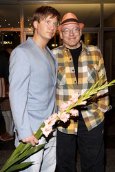 Rosa von Praunheim mit Freund Oliver Sechting