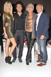 Boris Entrup mit Begleitung Julia Baus, Bernd Wehmeyer mit Gattin Almuth