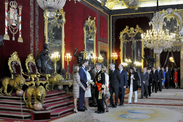 Letizia von Spanien, Felipe von Spanien, Sophia von Spanien, Juan Carlos I. von Spanien