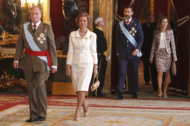 Juan Carlos I.von Spanien, Sophia von Spanien, Felipe von Spanien, Letizia von Spanien