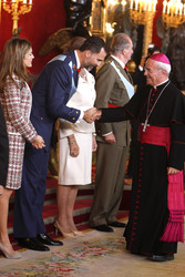 Letizia von Spanien, Felipe von Spanien, Sophia von Spanien, Juan Carlos I. von Spanien