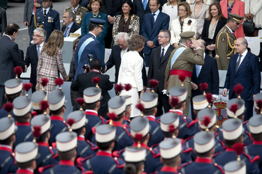 Letizia von Spanien, Felipe von Spanien, Sophia von Spanien, Juan Carlos I. von Spanien