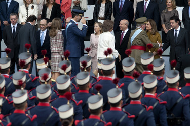 Letizia von Spanien, Felipe von Spanien, Sophia von Spanien, Juan Carlos I. von Spanien