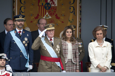 Felipe von Spanien, Juan Carlos I. von Spanien, Letizia von Spanien, Sophia von Spanien
