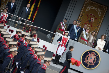 Mariano Rajoy, Felipe von Spanien, Juan Carlos I. von Spanien, Letizia von Spanien, Sophia von Spanien