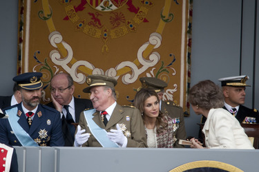 Felipe von Spanien, Juan Carlos I. von Spanien, Letizia von Spanien, Sophia von Spanien