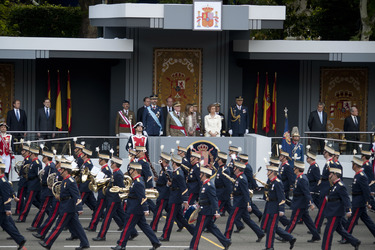 Mariano Rajoy, Felipe von Spanien, Juan Carlos I. von Spanien, Letizia von Spanien, Sophia von Spanien