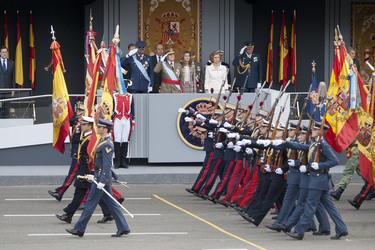 Felipe von Spanien, Juan Carlos I. von Spanien, Letizia von Spanien, Sophia von Spanien