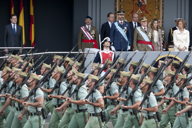 Mariano Rajoy, Felipe von Spanien, Juan Carlos I. von Spanien, Letizia von Spanien, Sophia von Spanien