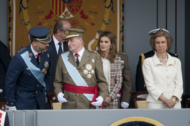 Felipe von Spanien, Juan Carlos I. von Spanien, Letizia von Spanien, Sophia von Spanien