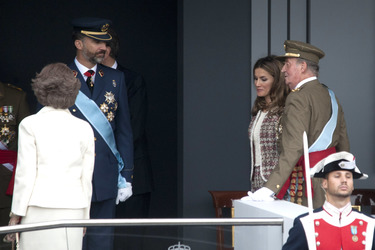 Sophia von Spanien, Felipe von Spanien, Juan Carlos I. von Spanien, Letizia von Spanien