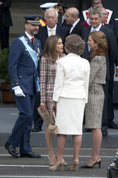 Felipe von Spanien, Letizia von Spanien, Sophia von Spanien, Elena von Spanien